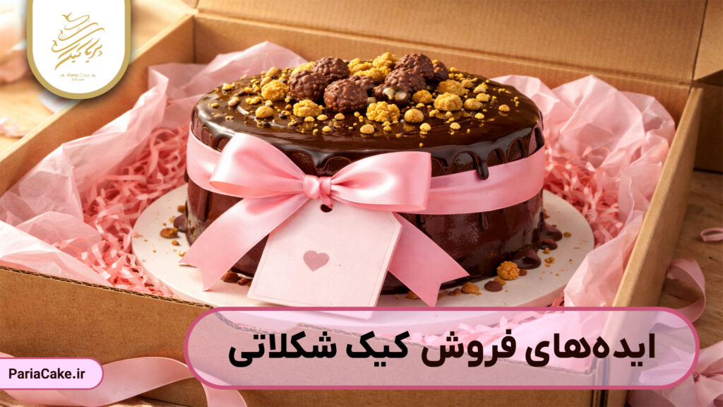ایده های فروش کیک شکلاتی
